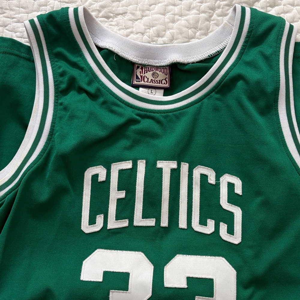 Authentic Boston Celtics Larry Bird Jersey Large